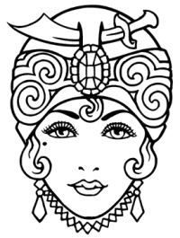 �\�D�E�����̊G���T���v�� �A�����J��1 4-044