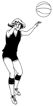 �\�D�E�����̊G���T���v�� �X�|�[�c1 �o�X�P�b�g�{�[��