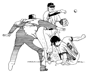 �\�D�E�����̊G���T���v�� �X�|�[�c1 �x�[�X�{�[��