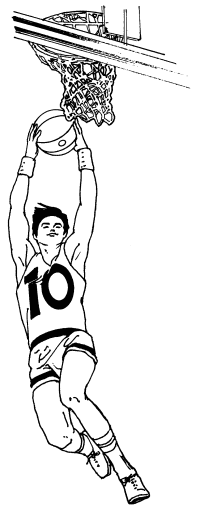 �\�D�E�����̊G���T���v�� �X�|�[�c1 �o�X�P�b�g�{�[��