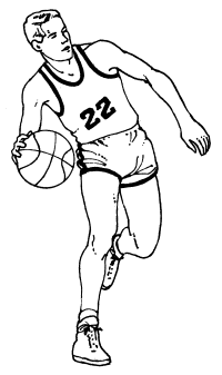 �\�D�E�����̊G���T���v�� �X�|�[�c1 �o�X�P�b�g�{�[��