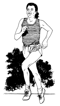 �\�D�E�����̊G���T���v�� �X�|�[�c2 Running/Jogging