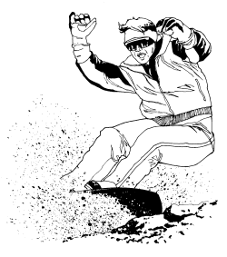 �\�D�E�����̊G���T���v�� �X�|�[�c3 Skiing