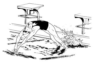 �\�D�E�����̊G���T���v�� �X�|�[�c3 SWimming