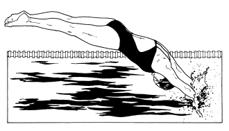 �\�D�E�����̊G���T���v�� �X�|�[�c3 SWimming