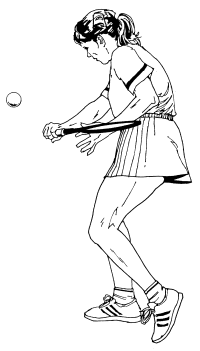 �\�D�E�����̊G���T���v�� �X�|�[�c3 Tennis