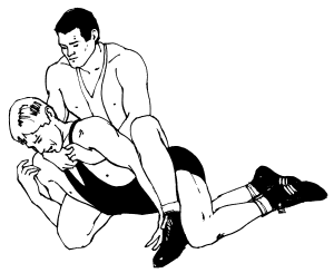 �\�D�E�����̊G���T���v�� �X�|�[�c3 Wrestling